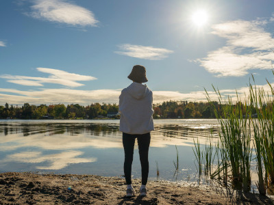 Individuell terapi vid lugn sjö